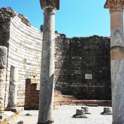 Pozostatky chrámu sv. Jána v Efeze.