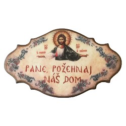 Modlitba - ikona litografická