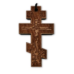 Krížik drevený na šnúrke